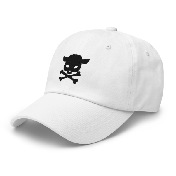 classic dad hat white left front 64b3ff68bc561