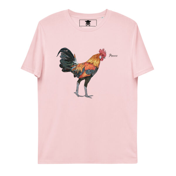 unisex organic cotton t shirt cotton pink front 64de4ad19b4e1