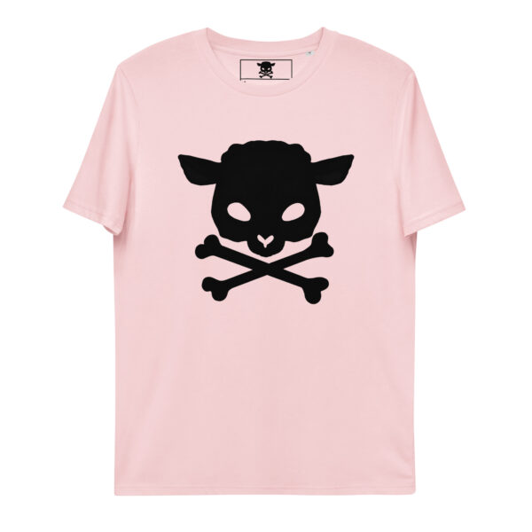 unisex organic cotton t shirt cotton pink front 64de5492ea206