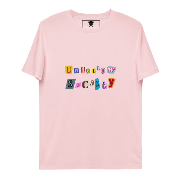 unisex organic cotton t shirt cotton pink front 64df86f09c802