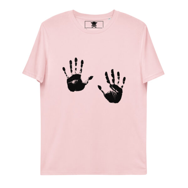 unisex organic cotton t shirt cotton pink front 64dfad0c719ea