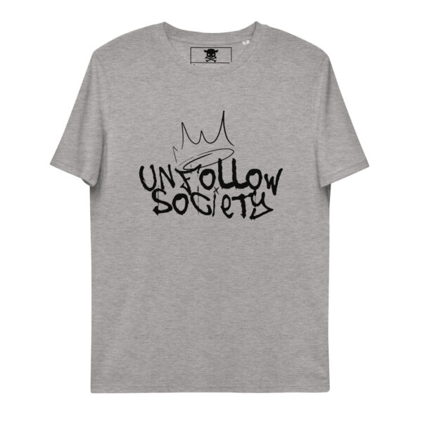 unisex organic cotton t shirt heather grey front 64dfaf37699cd