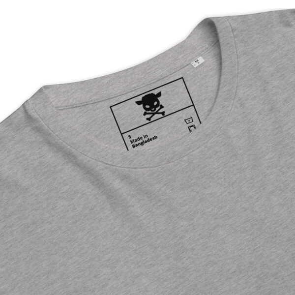 unisex organic cotton t shirt heather grey product details 2 64df92cbd9392