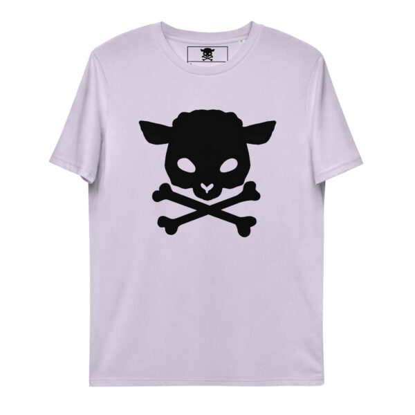 unisex organic cotton t shirt lavender front 64de5492eb714