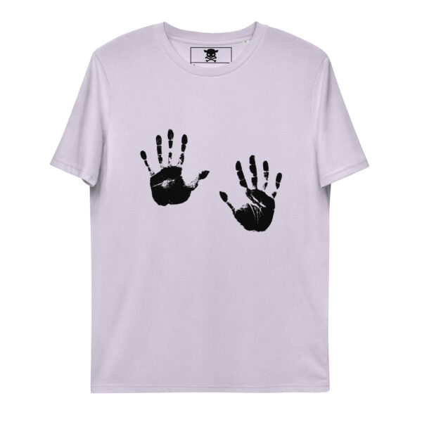 unisex organic cotton t shirt lavender front 64dfad0c72b67