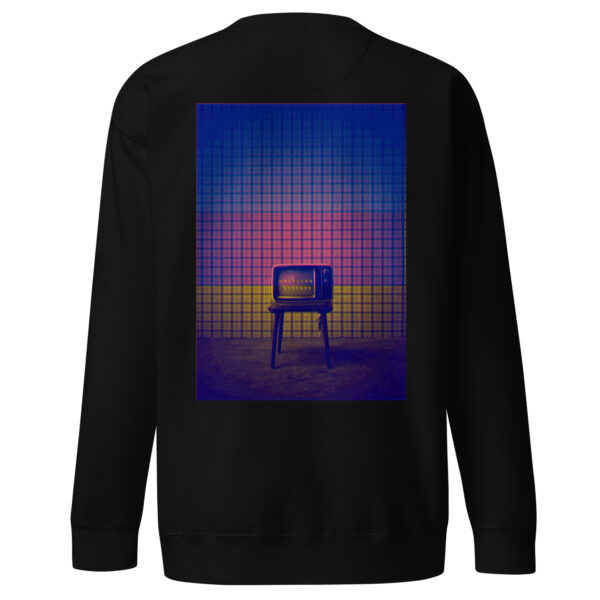 unisex premium sweatshirt black back 64de25cc68577