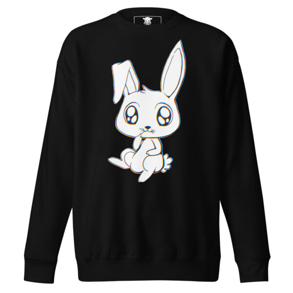 unisex premium sweatshirt black front 64e06bd5d1d64