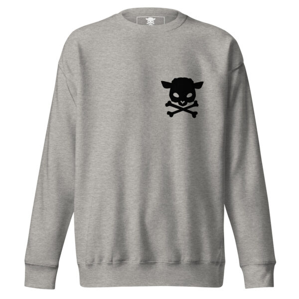 unisex premium sweatshirt carbon grey front 64e0846b71f89