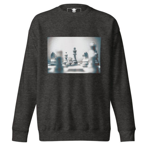 unisex premium sweatshirt charcoal heather front 64dfade2f3908