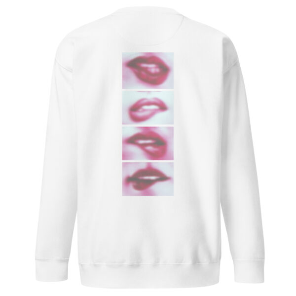 unisex premium sweatshirt white back 64dfb0c0673fb
