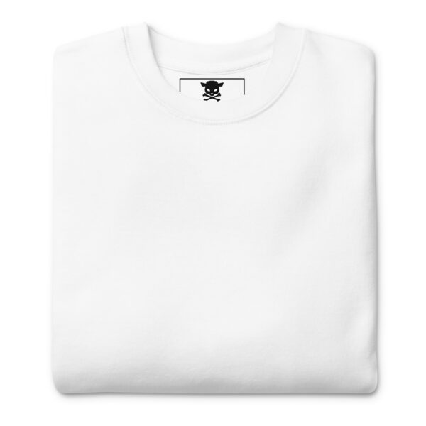 unisex premium sweatshirt white front 64dfb0c068973
