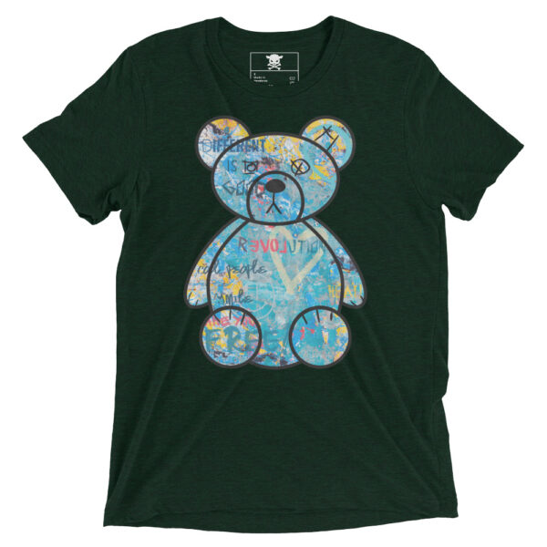 unisex tri blend t shirt emerald triblend front 64df0447c2f4f