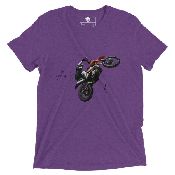 unisex tri blend t shirt purple triblend front 64df06cc2d734