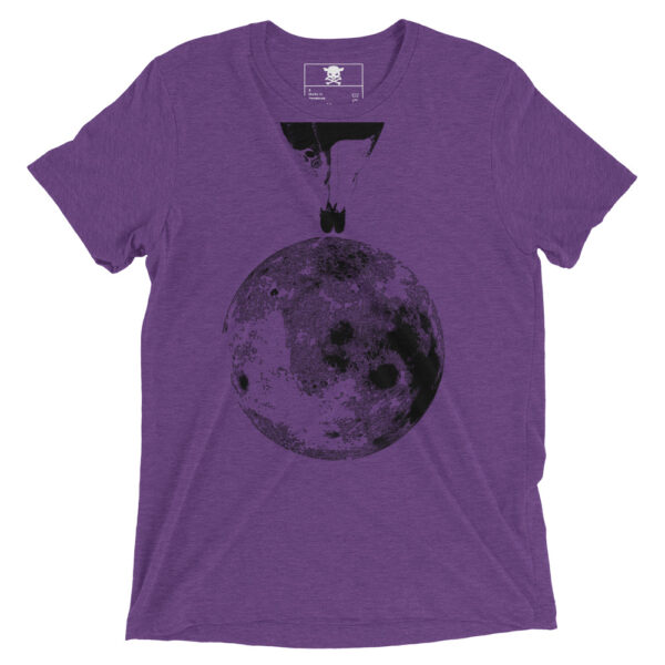 unisex tri blend t shirt purple triblend front 64df103a18d86