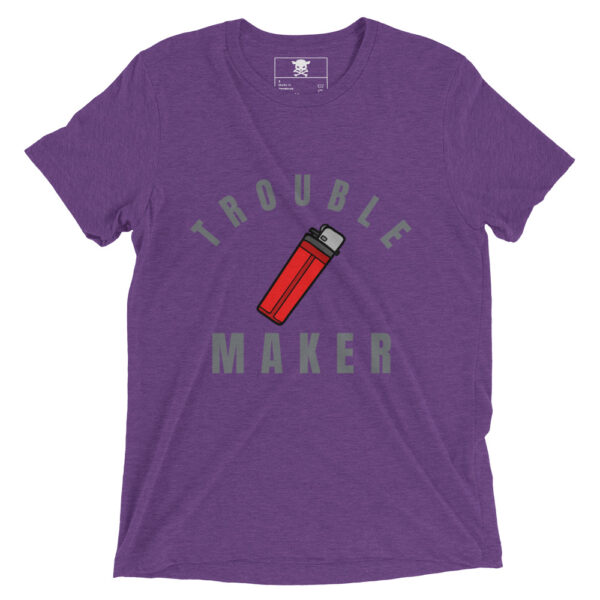 unisex tri blend t shirt purple triblend front 64df1e6b58d81