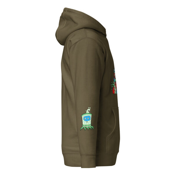 unisex premium hoodie military green right 65042456719cc