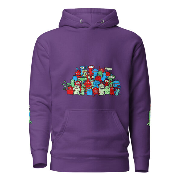 unisex premium hoodie purple front 65042456695be