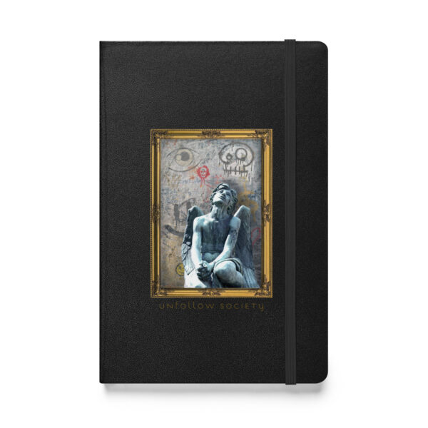 hardcover bound notebook black front 654e7c8f0ebe4