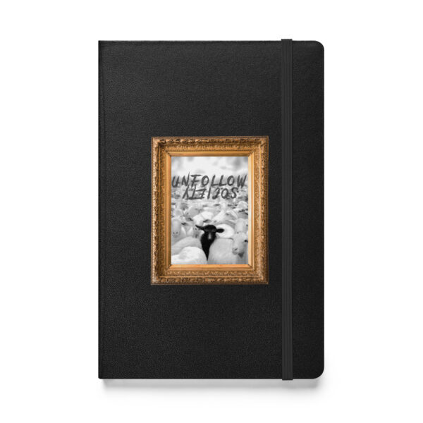 hardcover bound notebook black front 654f49f1670a2