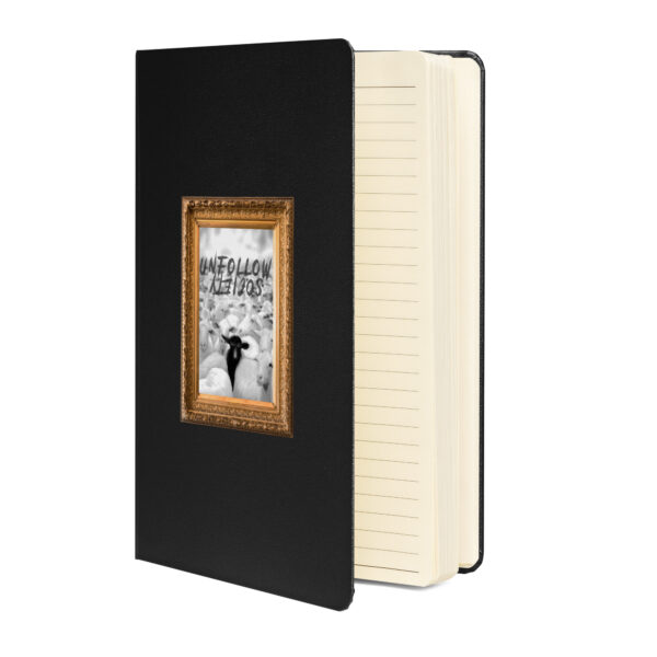 hardcover bound notebook black front 654f49f168340