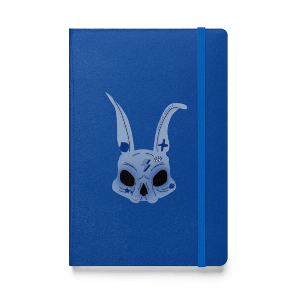 hardcover bound notebook blue front 654f89e473b17