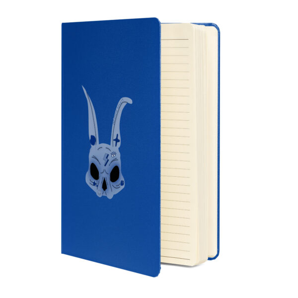 hardcover bound notebook blue front 654f89e474bbb