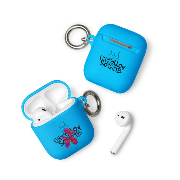 rubber case for airpods blue airpods front 654d0df43c6fb