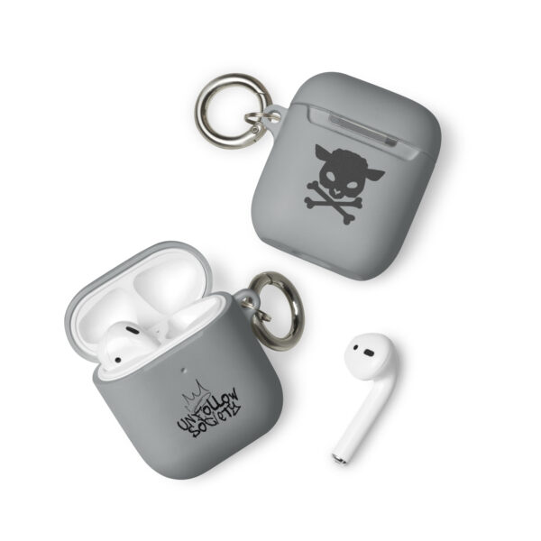 rubber case for airpods grey airpods front 654d0c3a32248