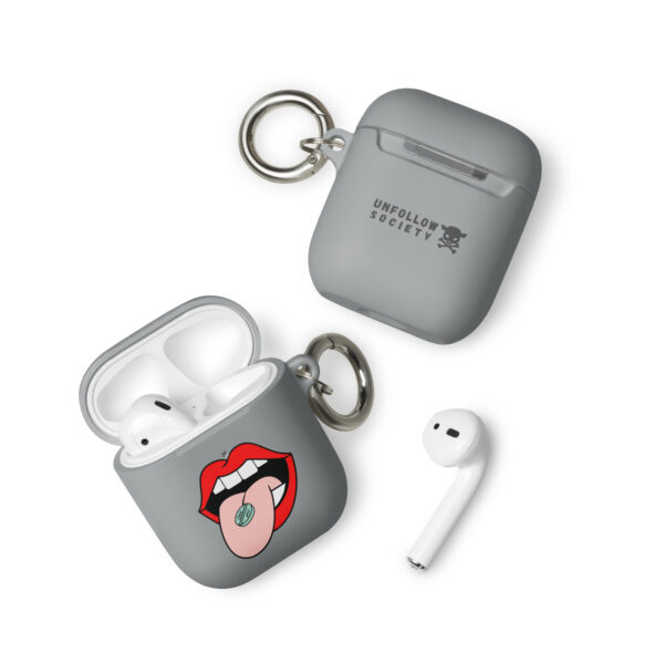 rubber case for airpods grey airpods front 654e80ec57d78