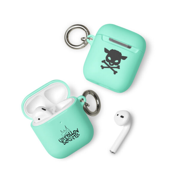 rubber case for airpods mint airpods front 654d0c3a32655