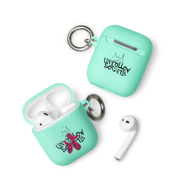 rubber case for airpods mint airpods front 654d0df43cb59