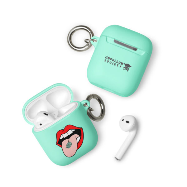 rubber case for airpods mint airpods front 654e80ec583f7