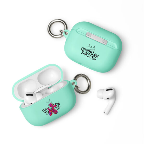 rubber case for airpods mint airpods pro front 654d0df43b90b