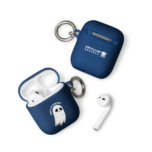 rubber case for airpods navy airpods front 654e571dafee5