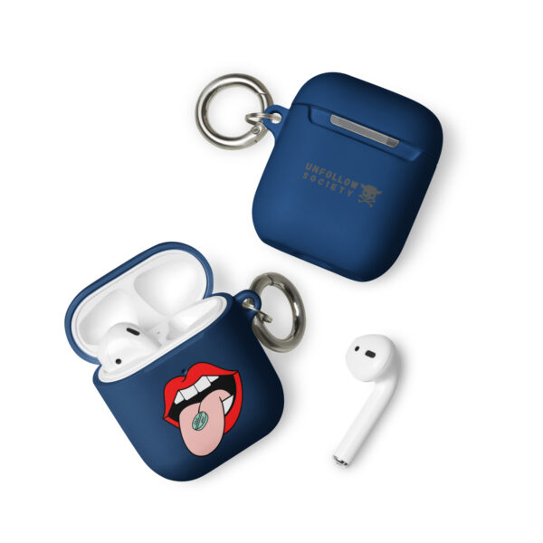rubber case for airpods navy airpods front 654e80ec578d4
