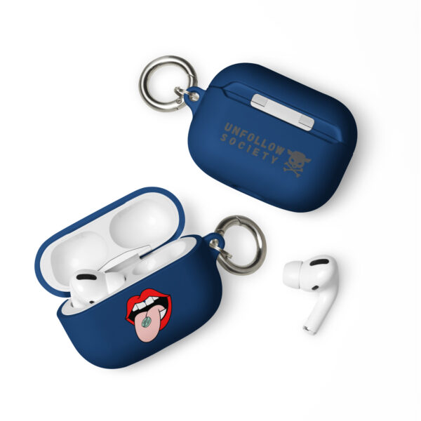 rubber case for airpods navy airpods pro front 654e80ec579b1
