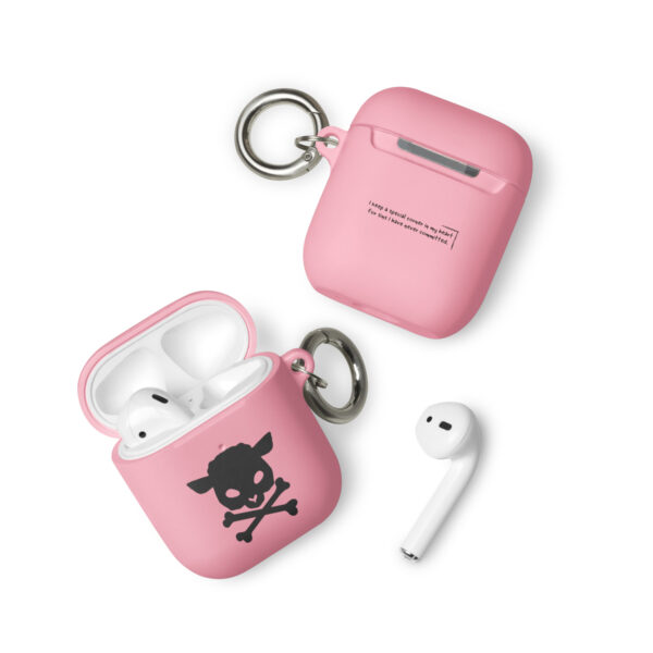 rubber case for airpods pink airpods front 654d0f099797e