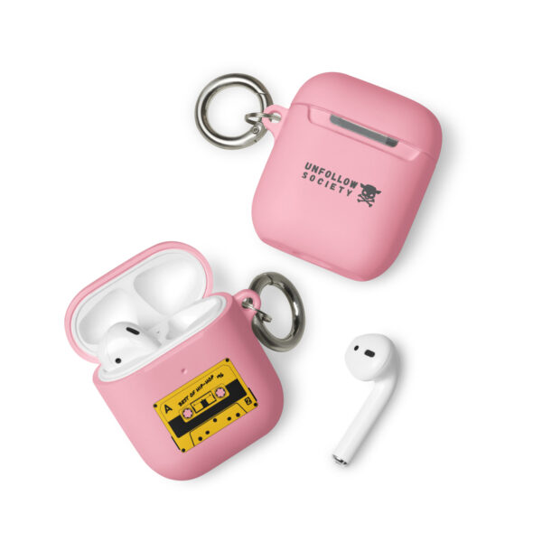 rubber case for airpods pink airpods front 654f8aeed5b75