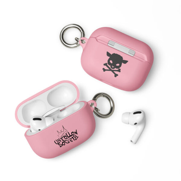rubber case for airpods pink airpods pro front 654d0c3a32585