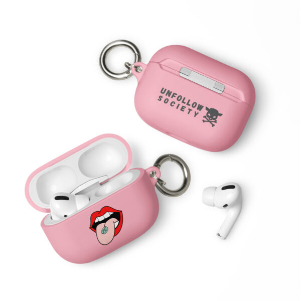 rubber case for airpods pink airpods pro front 654e80ec582d3