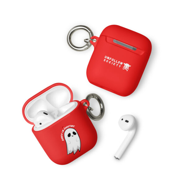 rubber case for airpods red airpods front 654e571db007f