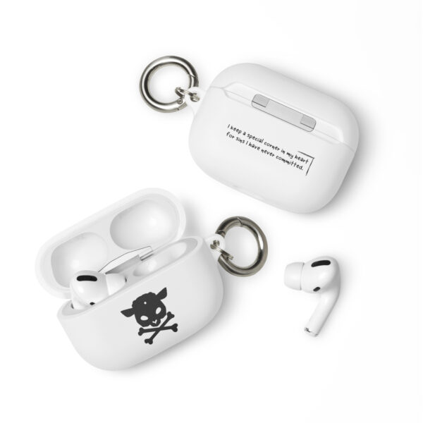 rubber case for airpods white airpods pro front 654d0f0997c13