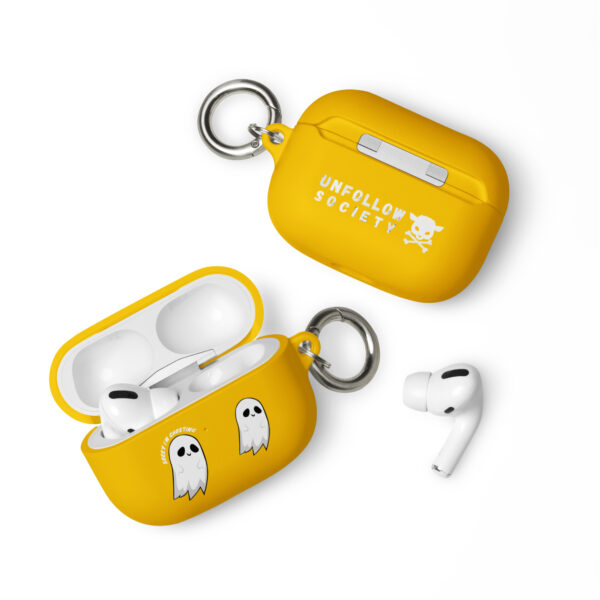 rubber case for airpods yellow airpods pro front 654e571db076d