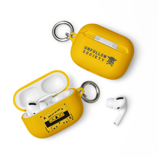 rubber case for airpods yellow airpods pro front 654f8aeed5abc