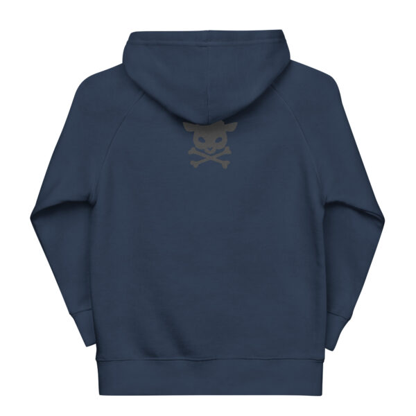 kids eco hoodie french navy back 65817df627c00