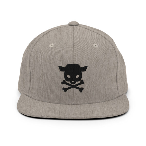 classic snapback heather grey front 659d57701e102