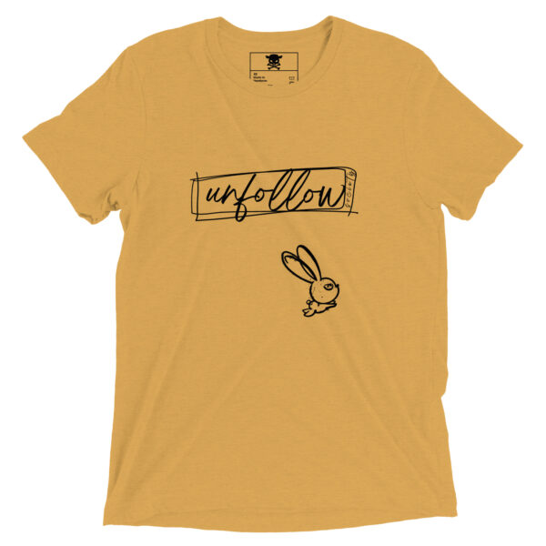 unisex tri blend t shirt mustard triblend front 65d3aed6853f4