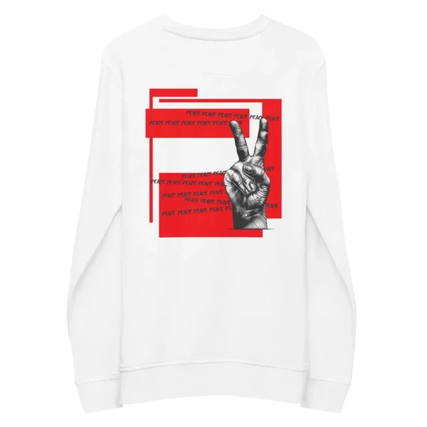 Peace - Unisex Organic Sweatshirt