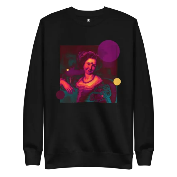 Circles - Unisex Premium Sweatshirt - Image 3