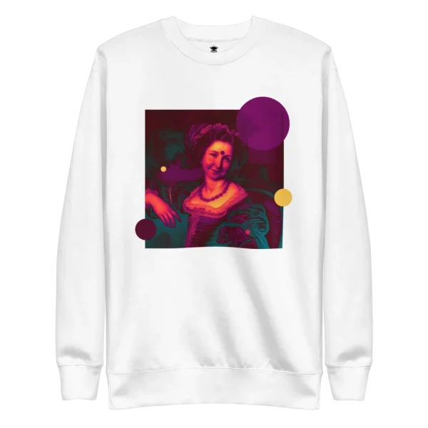 Circles - Unisex Premium Sweatshirt - Image 6